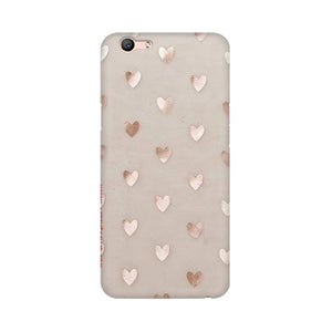 Silver Hearts   ---   Apple XioMi RealMe Oppo Vivo - Mobile Back Cover