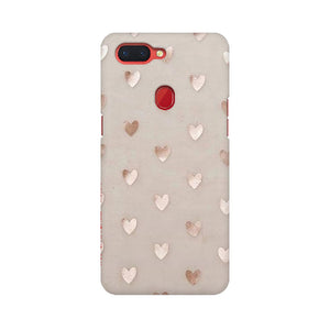 Silver Hearts   ---   Apple XioMi RealMe Oppo Vivo - Mobile Back Cover