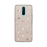 Silver Hearts   ---   Apple XioMi RealMe Oppo Vivo - Mobile Back Cover