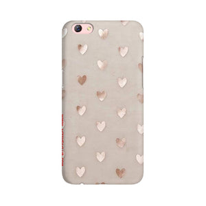 Silver Hearts   ---   Apple XioMi RealMe Oppo Vivo - Mobile Back Cover