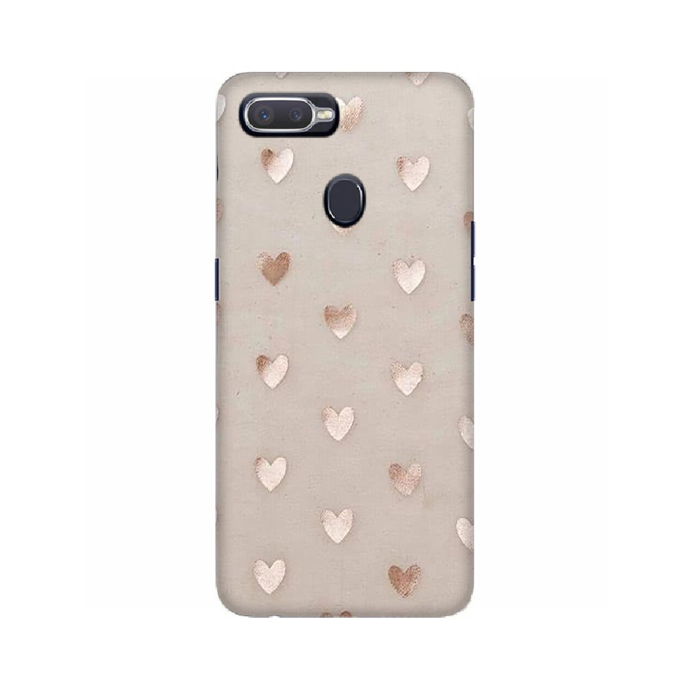 Silver Hearts   ---   Apple XioMi RealMe Oppo Vivo - Mobile Back Cover