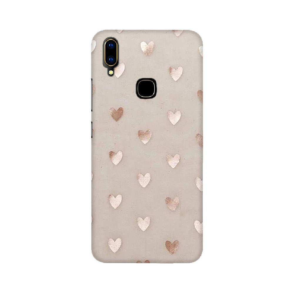 Silver Hearts   ---   Apple XioMi RealMe Oppo Vivo - Mobile Back Cover