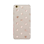 Silver Hearts   ---   Apple XioMi RealMe Oppo Vivo - Mobile Back Cover