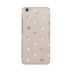 Silver Hearts   ---   Apple XioMi RealMe Oppo Vivo - Mobile Back Cover