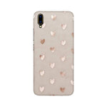 Silver Hearts   ---   Apple XioMi RealMe Oppo Vivo - Mobile Back Cover