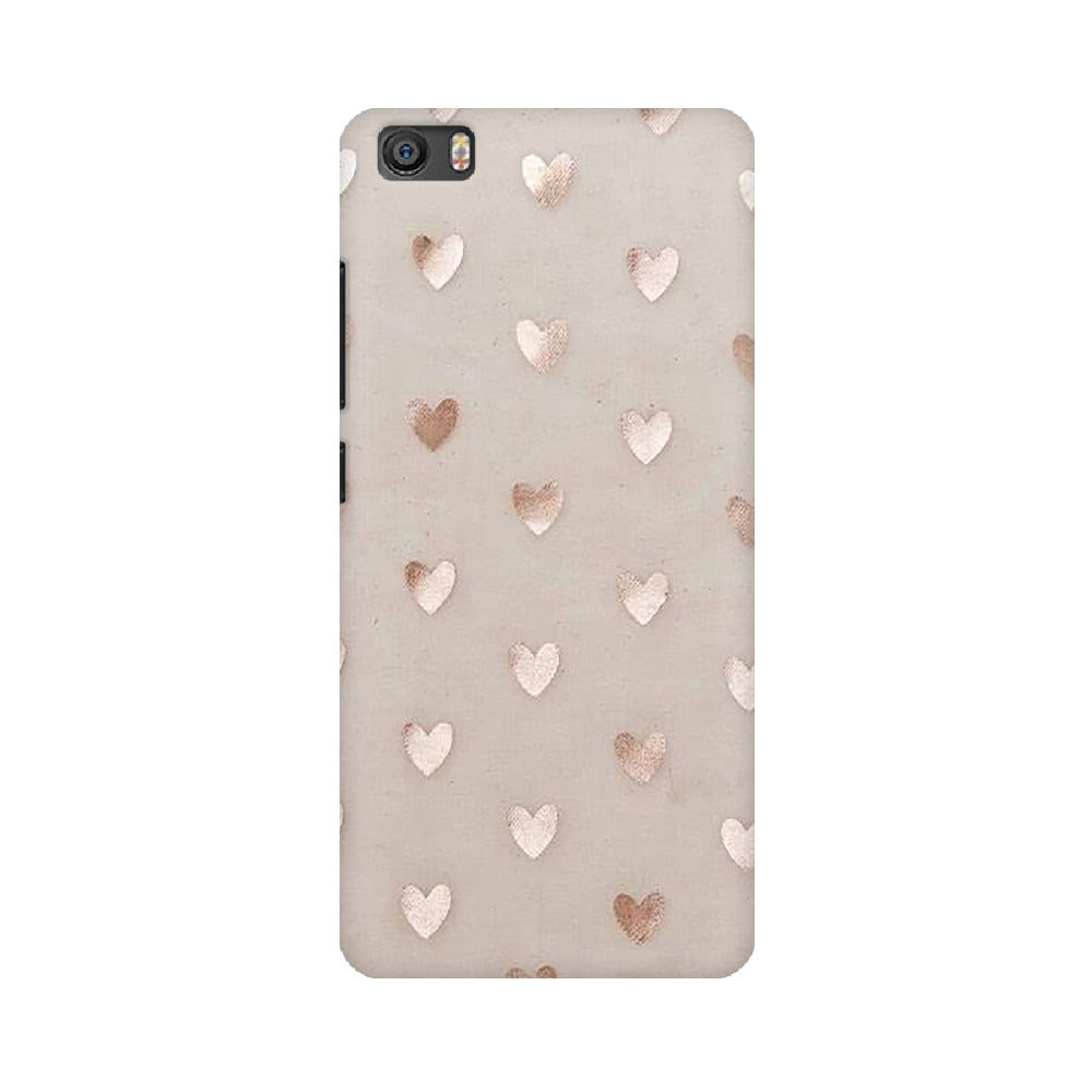 Silver Hearts   ---   Apple XioMi RealMe Oppo Vivo - Mobile Back Cover