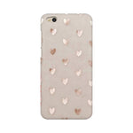 Silver Hearts   ---   Apple XioMi RealMe Oppo Vivo - Mobile Back Cover