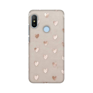 Silver Hearts   ---   Apple XioMi RealMe Oppo Vivo - Mobile Back Cover