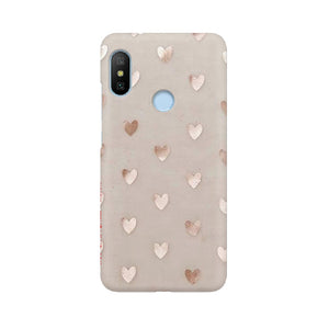 Silver Hearts   ---   Apple XioMi RealMe Oppo Vivo - Mobile Back Cover