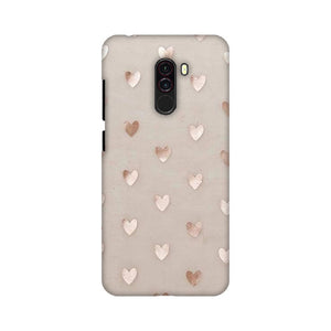 Silver Hearts   ---   Apple XioMi RealMe Oppo Vivo - Mobile Back Cover