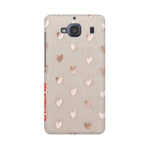 Silver Hearts   ---   Apple XioMi RealMe Oppo Vivo - Mobile Back Cover