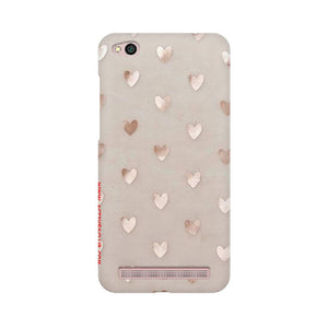 Silver Hearts   ---   Apple XioMi RealMe Oppo Vivo - Mobile Back Cover