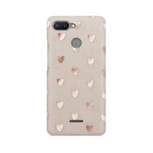 Silver Hearts   ---   Apple XioMi RealMe Oppo Vivo - Mobile Back Cover