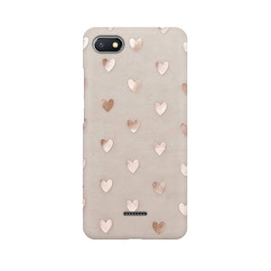 Silver Hearts   ---   Apple XioMi RealMe Oppo Vivo - Mobile Back Cover