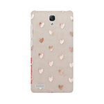 Silver Hearts   ---   Apple XioMi RealMe Oppo Vivo - Mobile Back Cover