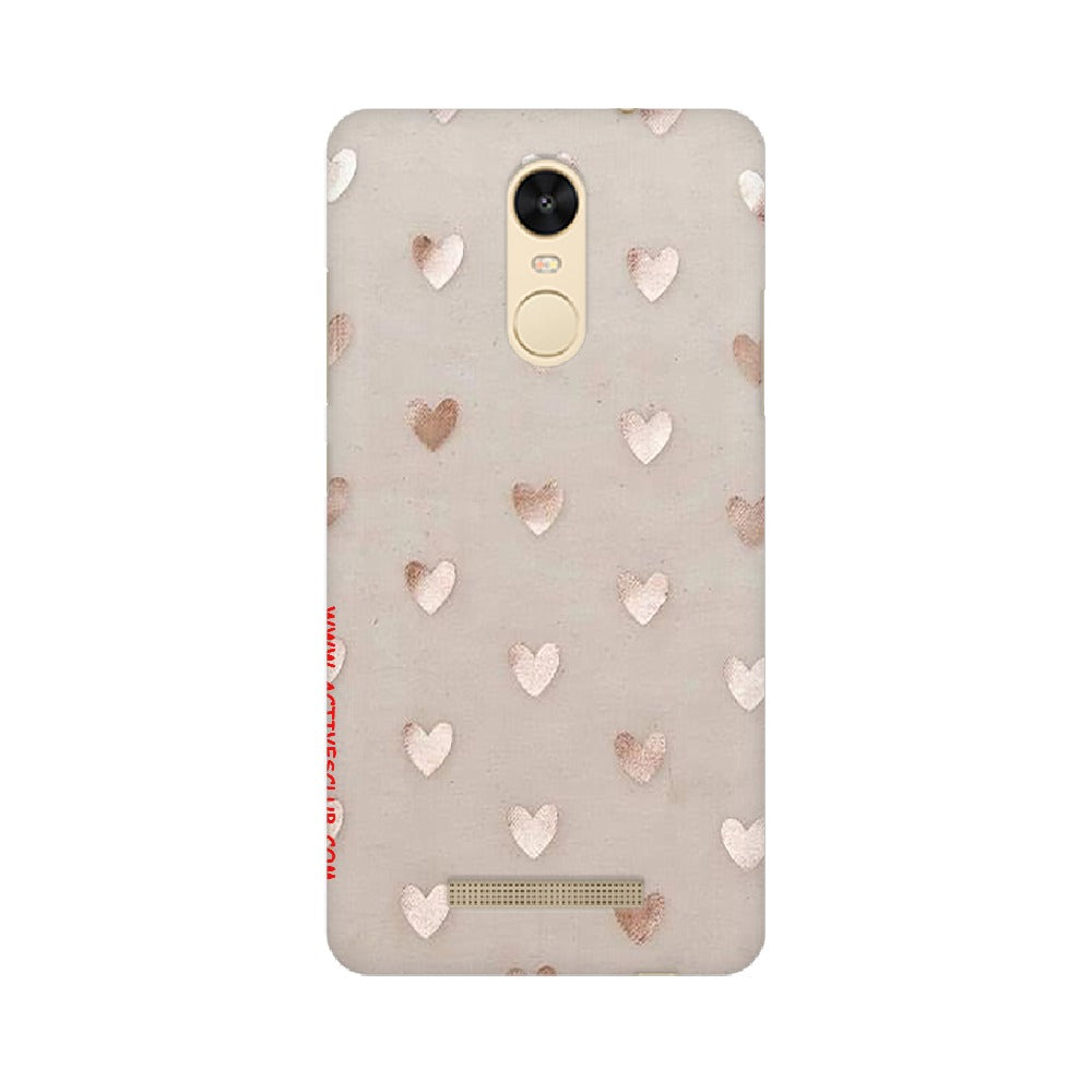 Silver Hearts   ---   Apple XioMi RealMe Oppo Vivo - Mobile Back Cover