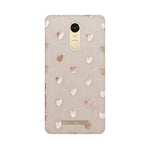 Silver Hearts   ---   Apple XioMi RealMe Oppo Vivo - Mobile Back Cover