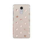 Silver Hearts   ---   Apple XioMi RealMe Oppo Vivo - Mobile Back Cover