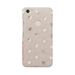 Silver Hearts   ---   Apple XioMi RealMe Oppo Vivo - Mobile Back Cover