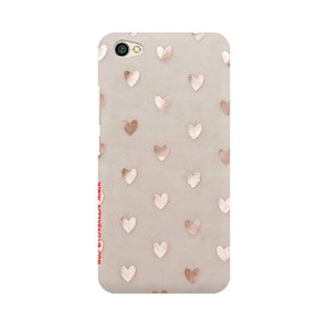 Silver Hearts   ---   Apple XioMi RealMe Oppo Vivo - Mobile Back Cover