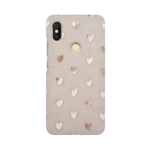 Silver Hearts   ---   Apple XioMi RealMe Oppo Vivo - Mobile Back Cover