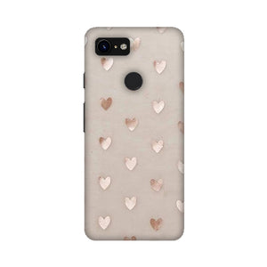 Silver Hearts   ---   Samsung Google OnePlus Mobile Back Cover