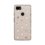 Silver Hearts   ---   Samsung Google OnePlus Mobile Back Cover