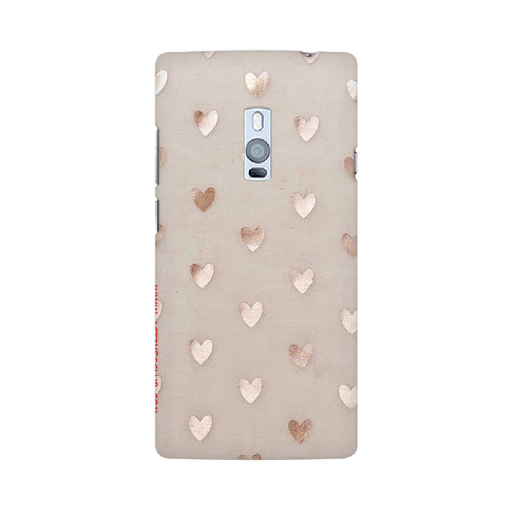 Silver Hearts   ---   Samsung Google OnePlus Mobile Back Cover