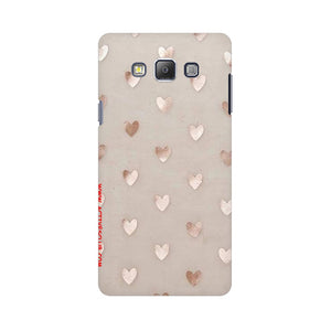 Silver Hearts   ---   Samsung Google OnePlus Mobile Back Cover