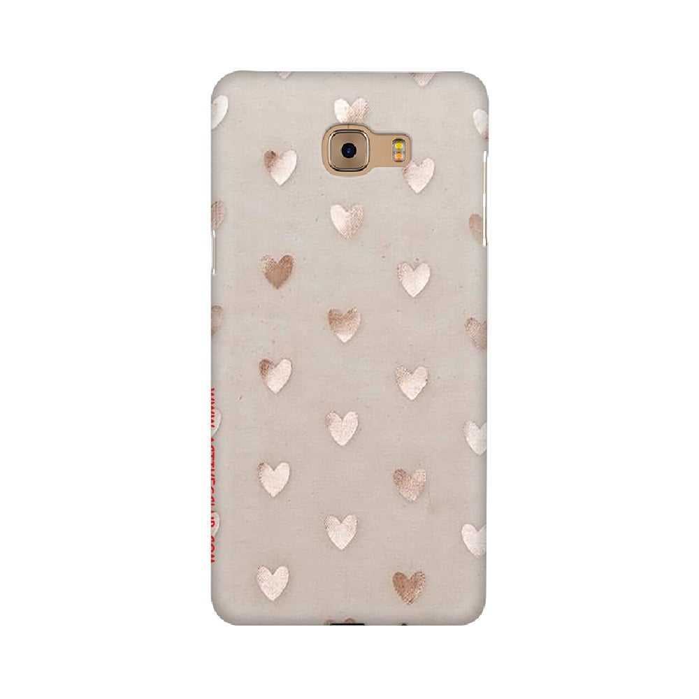 Silver Hearts   ---   Samsung Google OnePlus Mobile Back Cover