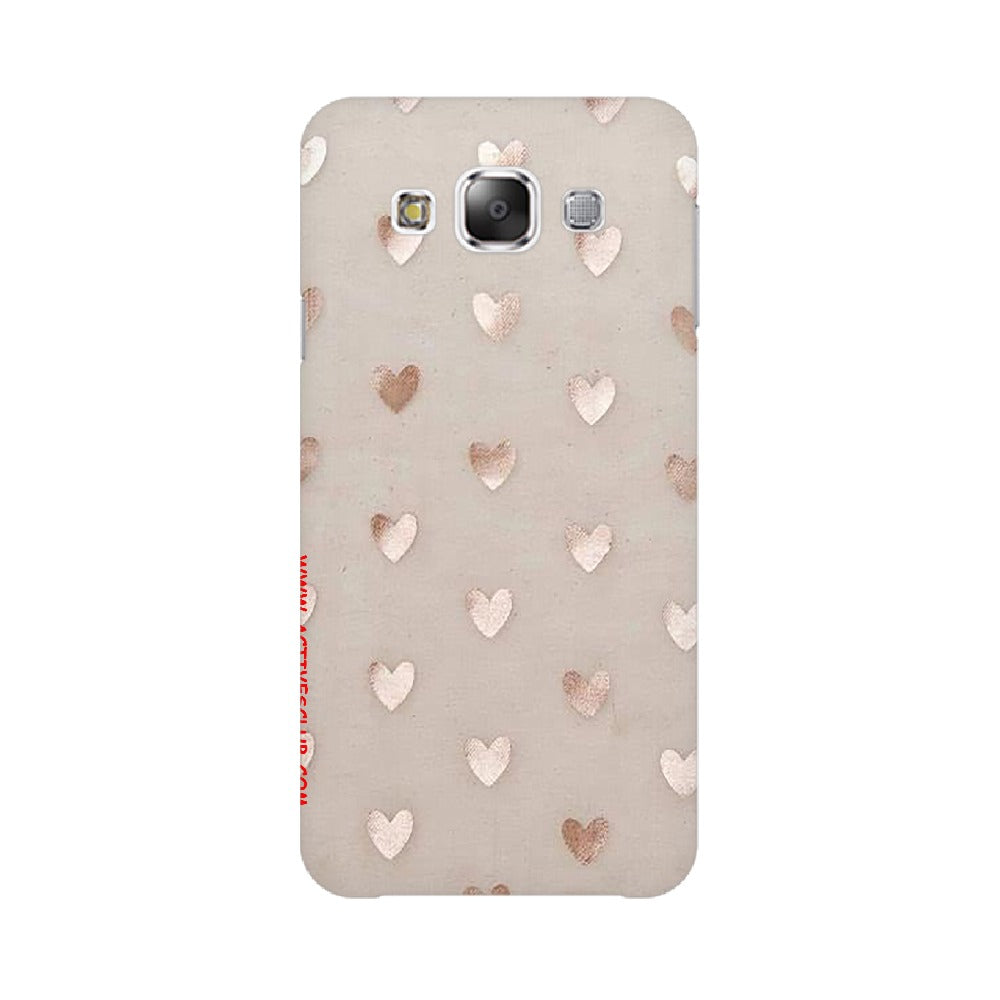 Silver Hearts   ---   Samsung Google OnePlus Mobile Back Cover