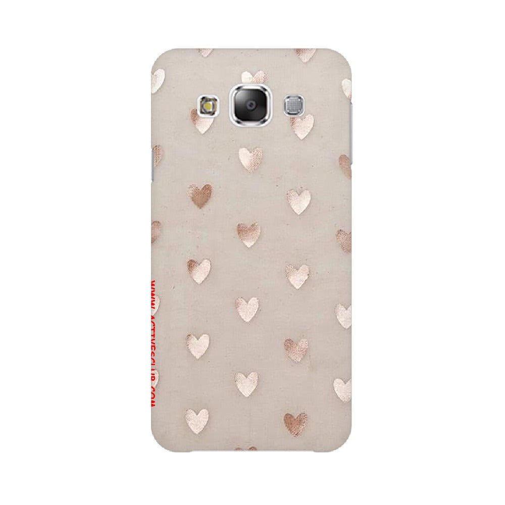 Silver Hearts   ---   Samsung Google OnePlus Mobile Back Cover