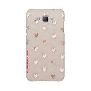 Silver Hearts   ---   Samsung Google OnePlus Mobile Back Cover