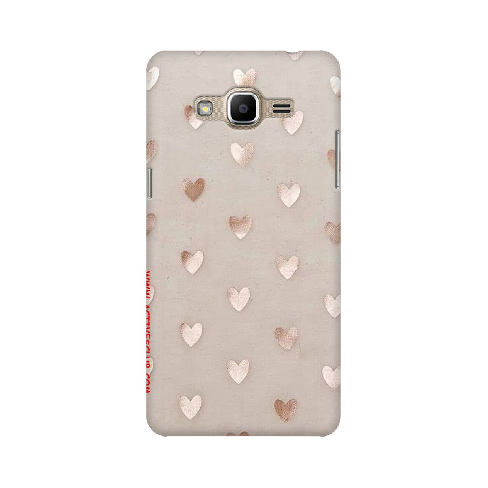 Silver Hearts   ---   Samsung Google OnePlus Mobile Back Cover