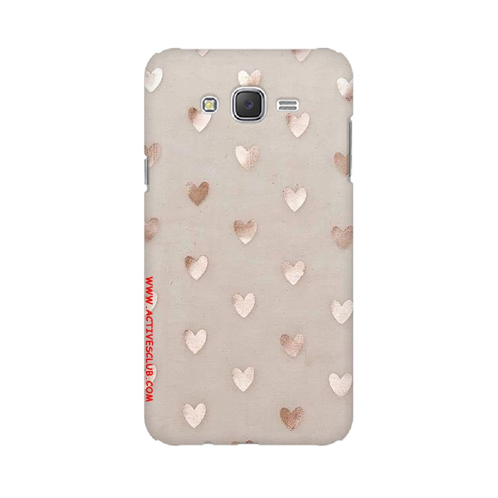 Silver Hearts   ---   Samsung Google OnePlus Mobile Back Cover