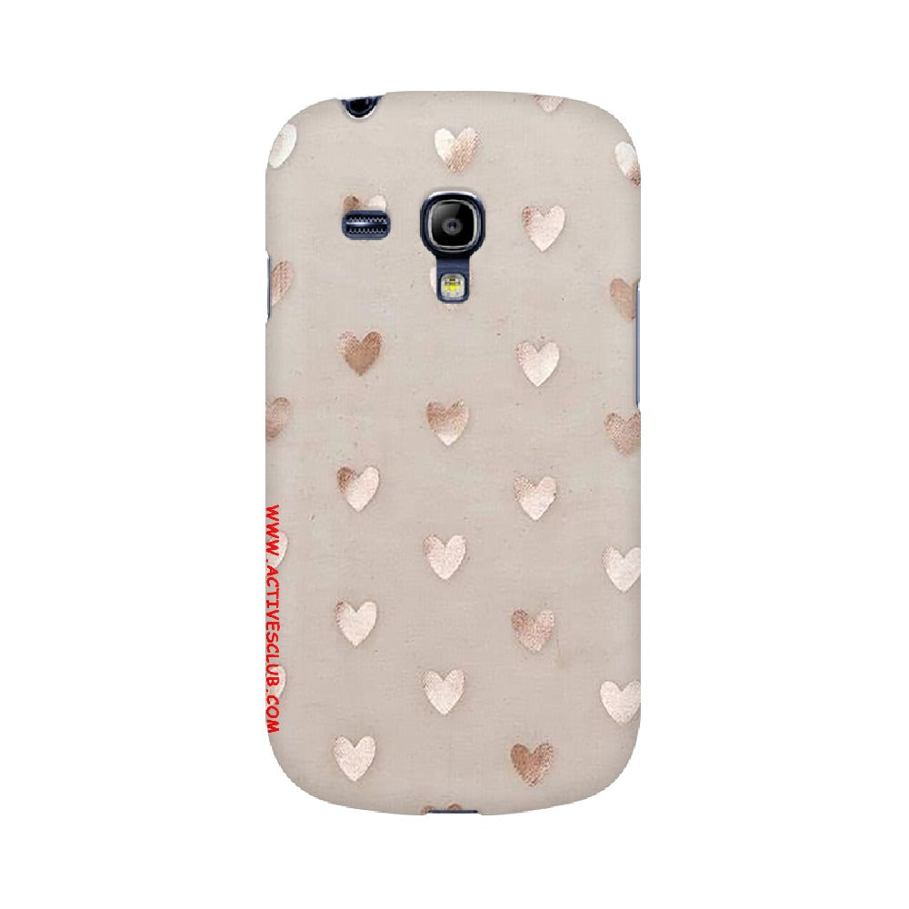 Silver Hearts   ---   Samsung Google OnePlus Mobile Back Cover