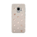 Silver Hearts   ---   Samsung Google OnePlus Mobile Back Cover