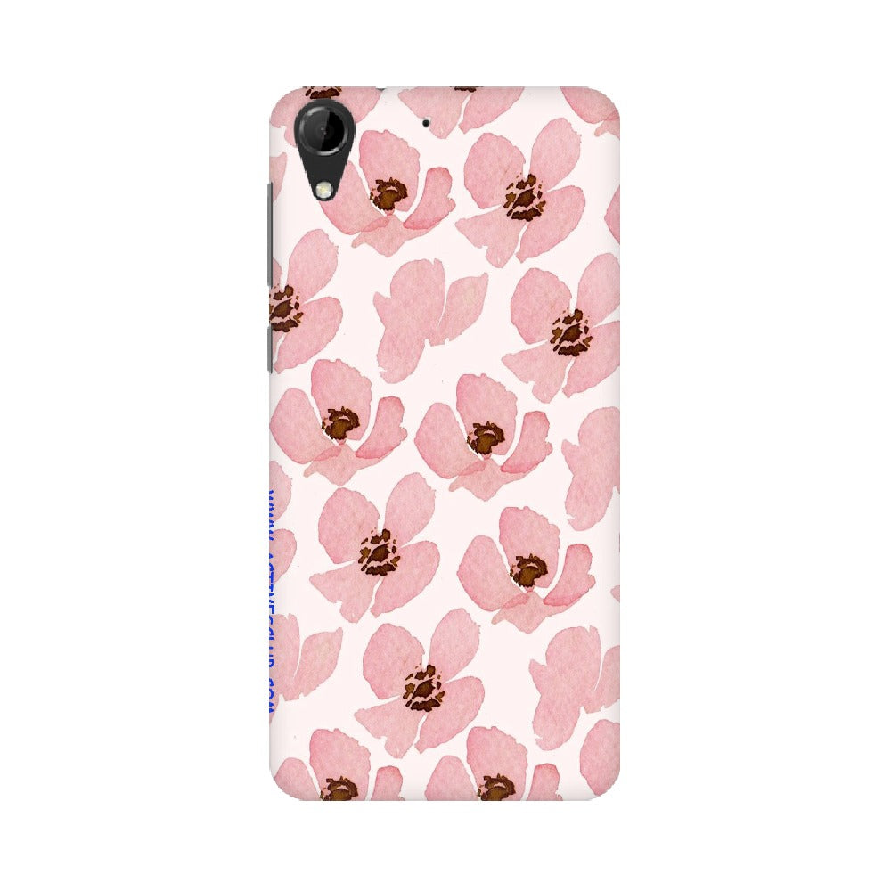 Floral Pink   ---   Sony Nokia Lenovo Moto HTC Huawei - Mobile Back Cover