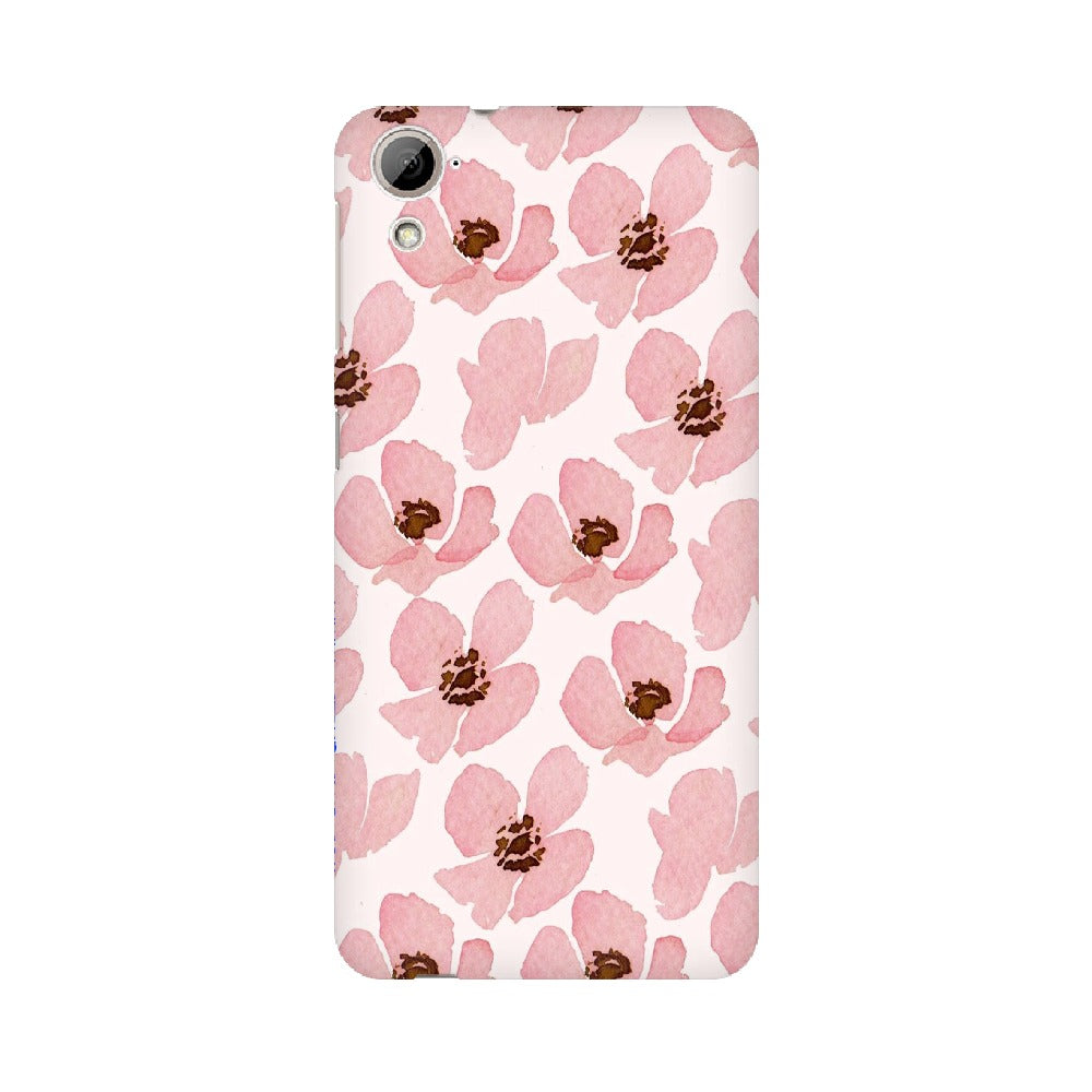 Floral Pink   ---   Sony Nokia Lenovo Moto HTC Huawei - Mobile Back Cover