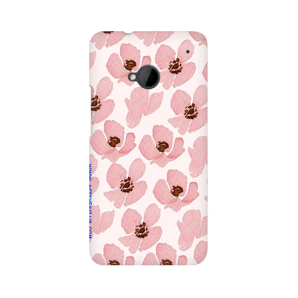 Floral Pink   ---   Sony Nokia Lenovo Moto HTC Huawei - Mobile Back Cover