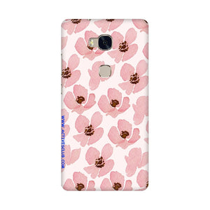 Floral Pink   ---   Sony Nokia Lenovo Moto HTC Huawei - Mobile Back Cover