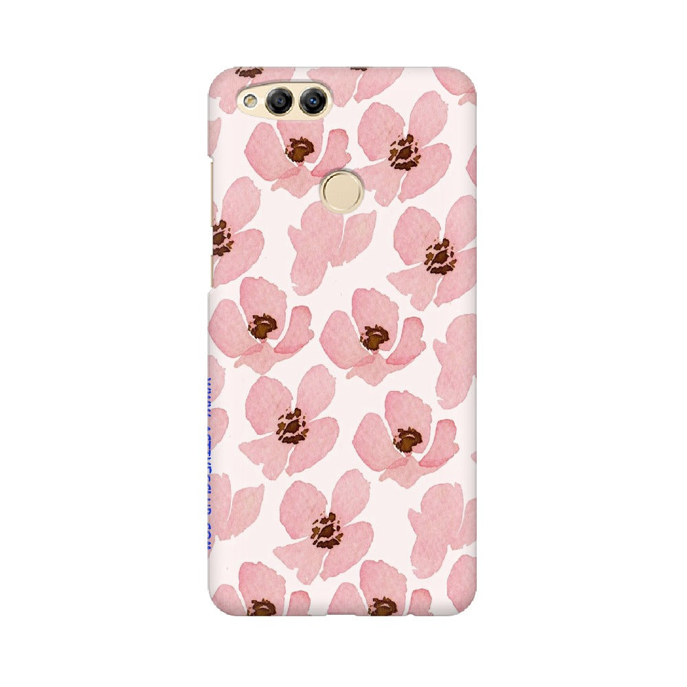 Floral Pink   ---   Sony Nokia Lenovo Moto HTC Huawei - Mobile Back Cover