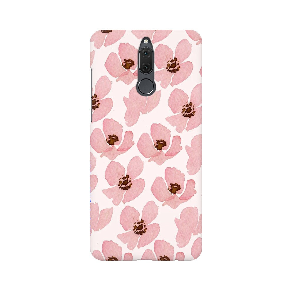 Floral Pink   ---   Sony Nokia Lenovo Moto HTC Huawei - Mobile Back Cover