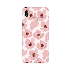 Floral Pink   ---   Sony Nokia Lenovo Moto HTC Huawei - Mobile Back Cover