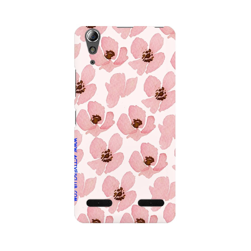 Floral Pink   ---   Sony Nokia Lenovo Moto HTC Huawei - Mobile Back Cover