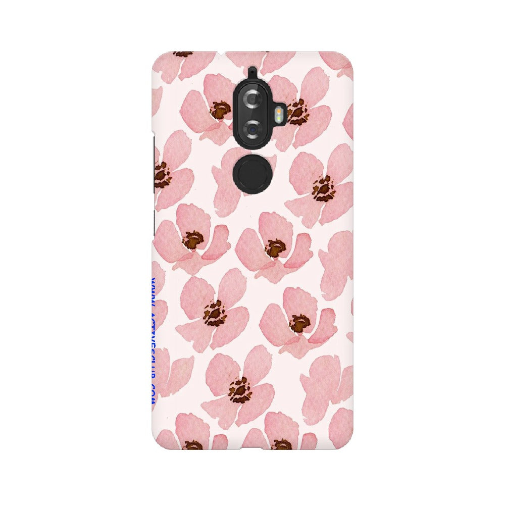 Floral Pink   ---   Sony Nokia Lenovo Moto HTC Huawei - Mobile Back Cover