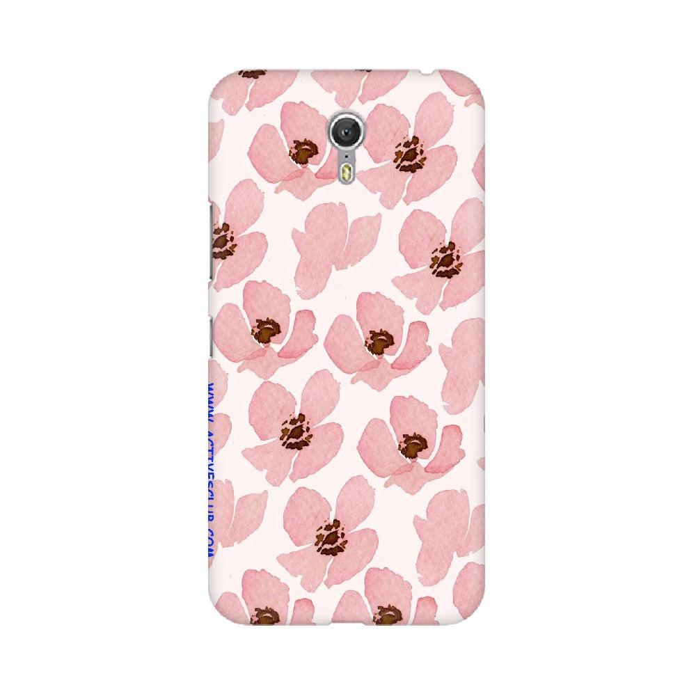 Floral Pink   ---   Sony Nokia Lenovo Moto HTC Huawei - Mobile Back Cover