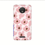 Floral Pink   ---   Sony Nokia Lenovo Moto HTC Huawei - Mobile Back Cover