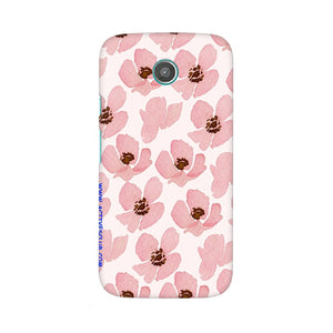 Floral Pink   ---   Sony Nokia Lenovo Moto HTC Huawei - Mobile Back Cover