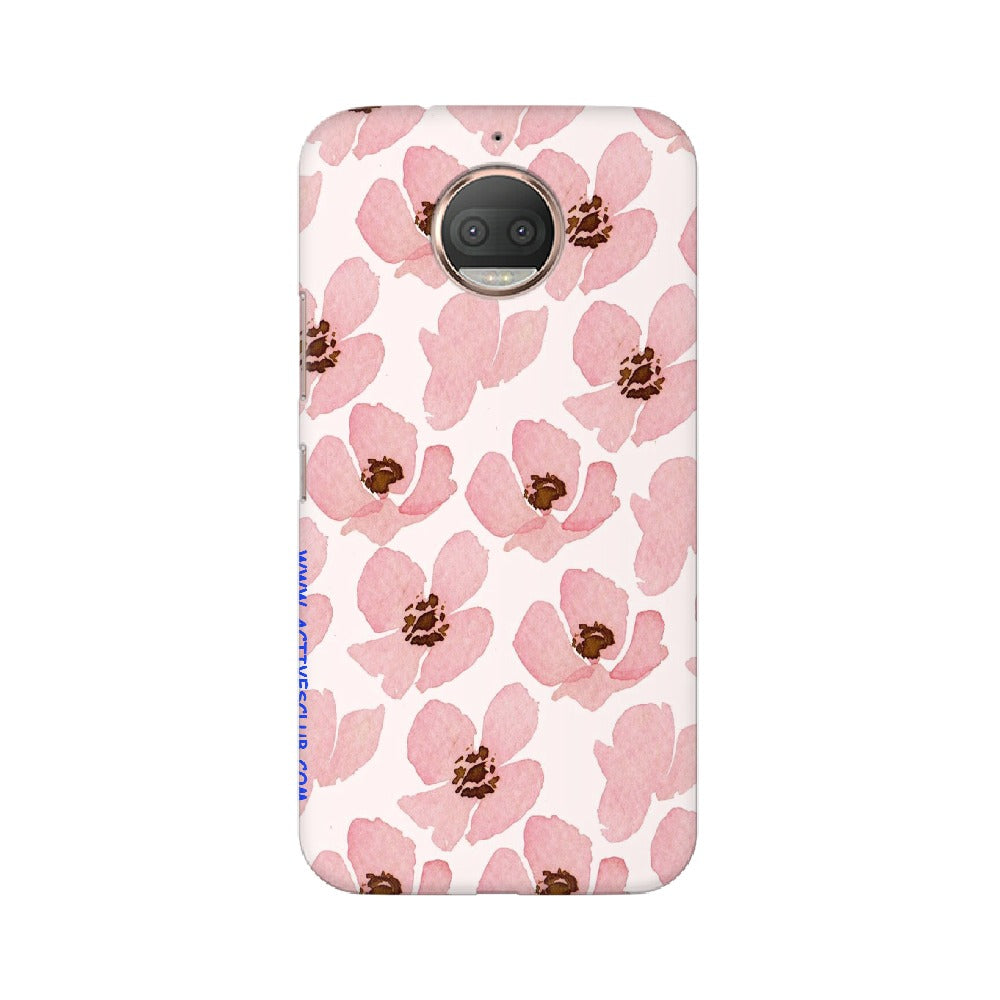 Floral Pink   ---   Sony Nokia Lenovo Moto HTC Huawei - Mobile Back Cover